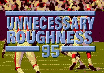 Unnecessary Roughness '95 (USA) screen shot title